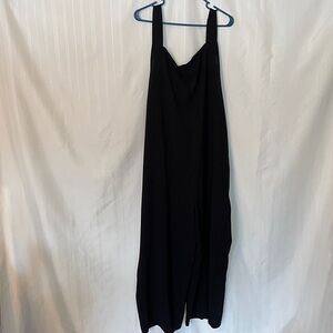 Unbranded  Black Women's Sleeveless Jumper  Romper Women's Size 3XL with pockets